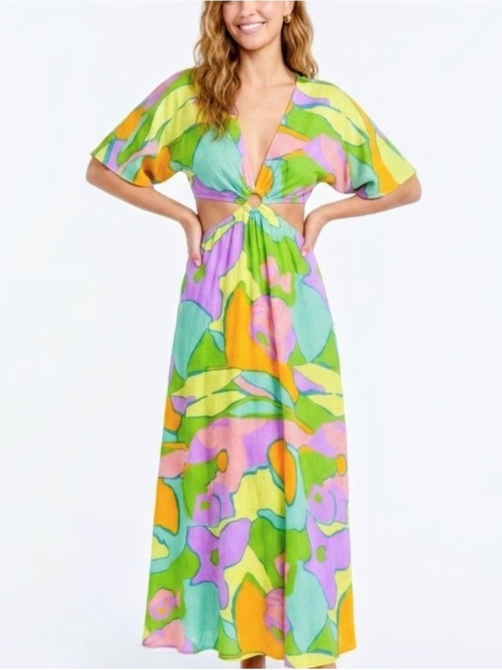 Show Me Your Mumu Maxi Dress, size Small
